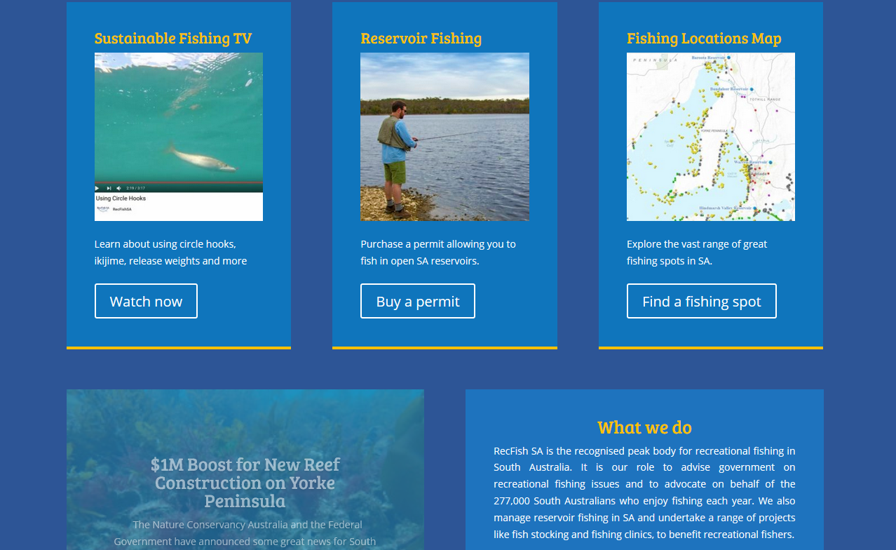 SA Fishing app for recreational fishers - PIRSA