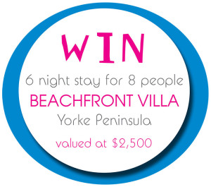 WIN a 6 night stay for 8 people in a beachfront villa on Yorke Peninsula valued at $2500